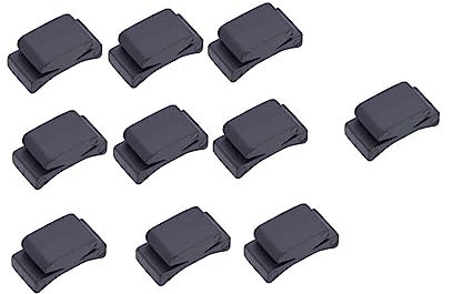 VICASKY 10stücke Teiliges rutschfeste Gitarren-plektrenhalter Aus Langlebigem Gummi Einfacher Clip Zur Festen Befestigung Der Picks Am Gitarrenkopf Praktisch Und Wiederverwendbar Für Gitar