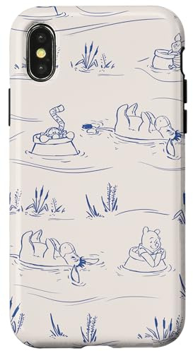 Disney Winnie the Pooh and Friends Hunny Pots Down the River Case for iPhone X/XS