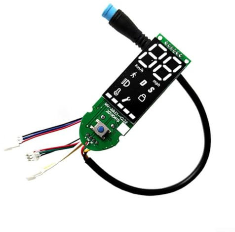 Pantalla de tablero de instrumentos de scooter eléctrico, pantalla de tablero de instrumentos de scooter eléctrico para Xiaomi para placa de circuito M365/Pro/MI3Pro (Pro2)