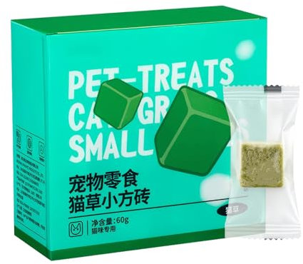 Cibo Di Erba Masticabile Per Gatti - Pranzo Di Erba Commestibile Per Gatti, Erba Di Grano Organica Per Gatti | Integratore Alimentare Per Gatti Con Supporto Digestivo, Impianto Di Rimedio Pa