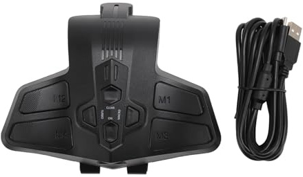 lvifloae Paddle Posteriore per Controller ABS Programmabile Controller di Gioco L'attacco Posteriore Supporta la Funzione combinata di mappatura (Black)