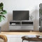 Iiaky Mueble de TV Madera contrachapada Gris Sonoma 100x34,5x44,5 cm Mesa para TelevisióN para Una HabitacióN