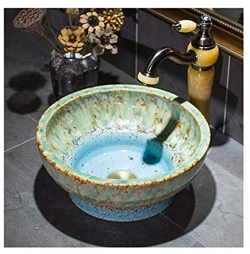 JKJZSALJ Lavabo De Salle De Bain avec Meuble-Lavabo, Lavabo De Salle De Bain ...