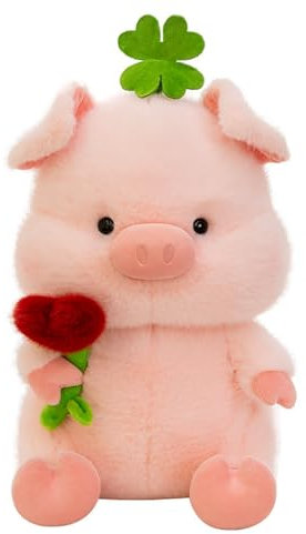 champracer Süßes Schwein Plüsch Plüschtier Schwein Klein Kuscheltier Schweinchen Superweiches Geschenk für Kinde (50cm)