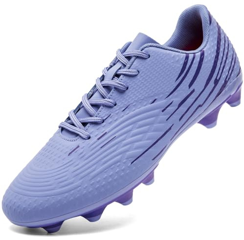DimaiGlobal Men's Football Boots Firm Ground Soccer Shoe Women's Astro Turf Trainers Athletics Sport Futsal Shoes Teenager Profession Competition Outdoor Cleats Unisex