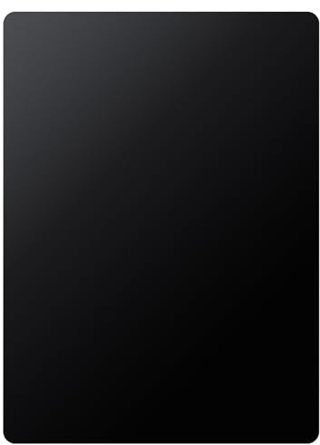 Magnetische Abwischbar Schwarz Notiztafel, Wiederverwendbar, Kühlschrank | Metallregal und Kühlschrank, Gummimagnet, Leicht zu Beschriften, Leicht zu Löschen, für Zuhause