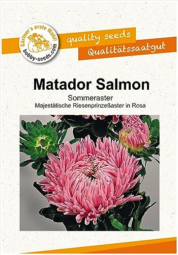 Blumensamen Matador Salmon Pink Aster Portion