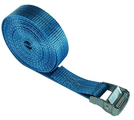 Umreifungsgurt, LC 700 daN, 6 m, 35 mm, mit Klemmschloss, Made in Germany