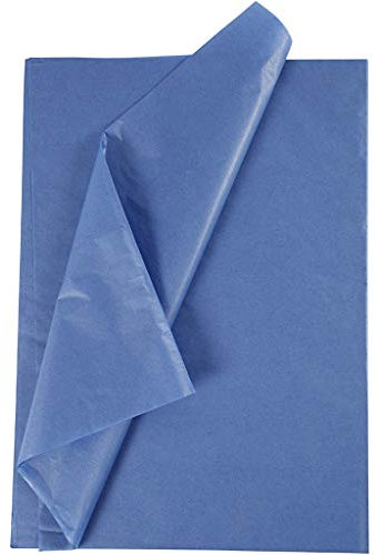 Creativ Papier de soie, bleu, Taille unique