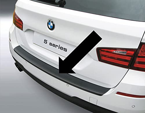 Richard Grant Mouldings Ltd. Original RGM Ladekantenschutz schwarz passend für BMW 5er F11 Touring Kombi ab Baujahr 04.2010- Modelle SE, Sport, Luxury und auch mit M-Style Stoßstangen RBP532