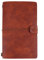 Hilitand Reisende-Notizbuch, 5Colors klassisches PU-Leder-Tagebuchbuch Personalisiertes Notizbuch-Tagebuch-nachfüllbarer Notizblock(Brown)