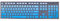 Copritastiera compatibile con Dell KM636 KB216 e Dell Optiplex 5250 3050 3240 5460 7450 7050 e Dell Inspiron AIO 3475/3670/3477 All in One Desktop Ombre Blue