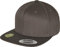 Flexfit Unisex-Adult 6089OC-Organic Cotton Snapback Baseball Cap, Darkgrey, one Size