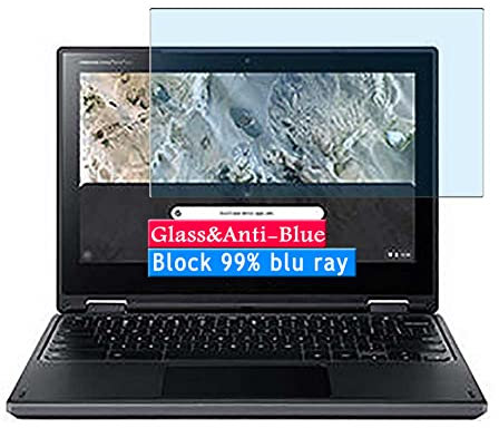 Vaxson Anti Blaulicht 9H Panzer Schutz Glas kompatibel mit Acer Chromebook Spin 311 R721T-28RM R721T-62ZQ 11.6 Schutzfolie Bluelight Display schutz folie Panzerfolie SchutzGlas folien PanzerGlas Neue