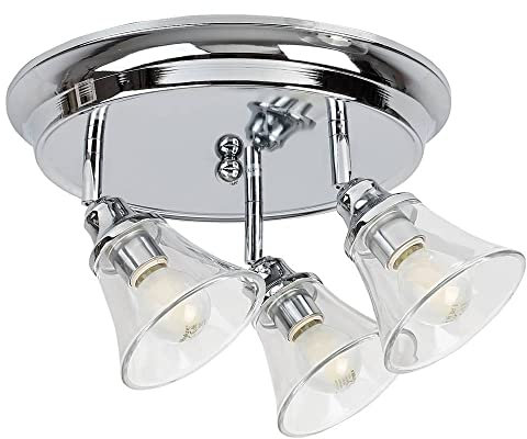 Rabalux 3210 Wandleuchte Badezimmerleuchte ANTOINE Metall Chrom E14 3x MAX 40W IP44 H:18cm L:40cm dimmbar