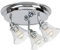 Rabalux 3210 Wandleuchte Badezimmerleuchte ANTOINE Metall Chrom E14 3x MAX 40W IP44 H:18cm L:40cm dimmbar