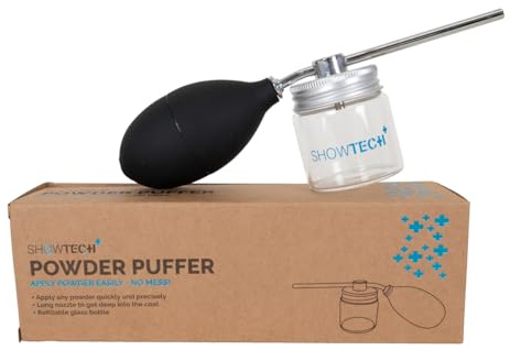 Show Tech+ Powder Puffer: Easy Application - Pet-Friendly Design - Apply Grooming Powder - Keep Your Pet Fresh & Clean - Grooming & Care Essential, 50ml