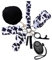 Newest Safety Personal Alarm for Women Kids, OQIMAX 10 PCS Safety Keychain Set with Loud Sound Safe Personal Alarm, Whistle, LED Flashlight, No Touch Door Opener, Security Personal Alarm (Cow Print)