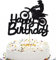 Motorrad Kuchen Topper, Tortendeko, Geburtstag Tortenstecker, Happy Birthday Cake Topper Dekoration für Männer Party