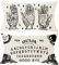 PANDICORN Ouija Brett-Kissenbezüge, 30,5 x 50,8 cm, Set mit 2 Wahrsagern, Palmen, lesen, Palmistry Hand, mystische Halloween, Lendenkissen, dekorative Wurfkissen, Fallkissen,