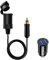 12 V/24 V Mini-Dual-USB-Auto-Ladegerät-Buchse, europäischer DIN-Stecker, Zigarettenanzünder-Adapter-Buchse, 90 cm, Hella DIN-Stecker auf Zigarettenanzünder-Buchse, Verlängerungskabel für Motorräder