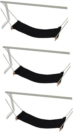 STOBOK 3 Stück Fußstütze Für Schreibtisch Büro Schreibtisch Hängematte Schreibtisch-Fußstütze Schreibtisch-Hängematte Für Füße Schreibtisch-Fußstütze Fußstütze Ständer