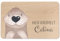 wunderwunsch - Individuelles Holzbrett mit Hochwertigem UV-Druck für Kinder - Personalisiertes Frühstücksbrettchen - Niedliche Motiv-Brettchen mit Namen
