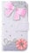Glitter Wallet Case for iPhone 13 Luxury Bling Rhinestones Diamonds Pattern and PU Leather Magnetic Flip Cover with Card Slots Holders Wallet Case - White1