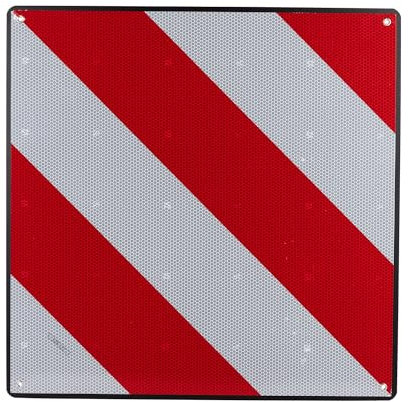 Cofan Placa V20 | Señalización carga saliente | Resistencia y alta visibilidad | Medidas: 50 x 50 cm | Homologada |