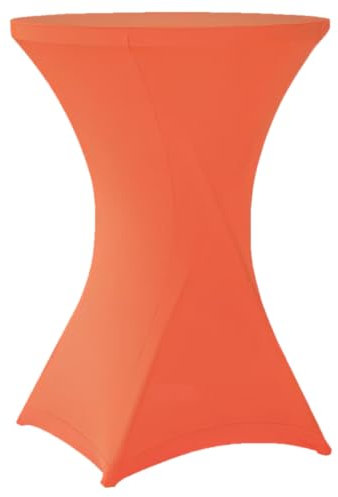 Gastro Uzal Stehtischhusse Stuttgart (Orange, 70cm)