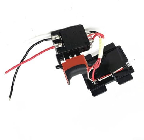 Oniissy 1 interruttore BS18V per utensili elettrici Metabo 343410610 Interruttore a grilletto per trapano senza fili, interruttore a grilletto per Metabo BS18V Trapani a batteria Numero parte