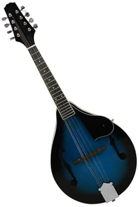 Mandoline Instrument 8-saitige Akustische Mandoline Für Professionelles Üben Und Aufführen Saiteninstrument Mit Zubehör(A)