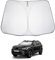 LUWU Compatible con Dacia Duster 3 2024 2025 Plegable Protección Solar para Parabrisas Parasol para Coche con Protección Solar y Aislamiento Térmico Dacia Duster 3 Accesorios