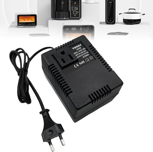 Trasformatore di tensione da 220 V a 110 V, 300 W, passo verso il basso, adattatore di corrente da viaggio, convertitore di tensione, spina EU