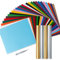 PU Heat Transfer Vinyl, Ohuhu 30 Pack Easy to Cut and Weed Good Elasticity 26 Classic Colours & 2 Gold & 2 Silver 12 x 10 Iron on Vinyl for Cricut for DIY T-Shirt Clothing Logo Textiles