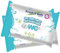 Fresh'n Soft Lingettes Humides Jetables aux Toilettes avec Extrait de Camomille, Biodégradables et Compostables, Usage Quotidien (120 Unité (Lot de 2))