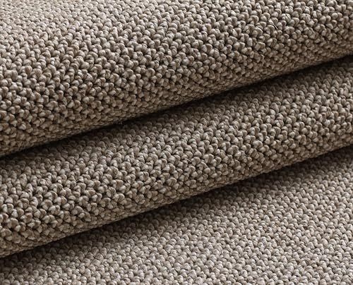 KADIMA DESIGN Moderner Teppich Einfarbig Edel Pflegeleicht Vielseitig Waschbar Strapazierfähig Hochwertig Braun 80x150 cm Schlafzimmer Esszimmer Schadstoffgeprüft | CIMA