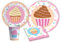 Ciao- Kit Vaisselle de Fête (Assiettes, gobelets, Serviettes), Single, Y4638, Multicolor, 8 Personnes