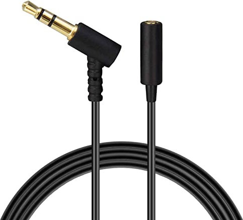 Headphones Extension Cable Cord Line 3.5mm Audio Splitter Wire,3.5mm Male to Female Replacement Stereo Audio Cable Aux Extension Cords Compatible with Bose QuietComfort QC45 QC35II QC35 QC25 QC15- 4FT