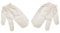 Garshan Seidenhandschuhe als leichte, luxuriöse Alternative zur Trockenbürste - für Ayurveda Massage - reinen Haut & Bekämpfung von Cellulite