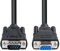DTECH DB9 RS232 Serial Cable 5m Extension Male to Female 9 Pin Straight Through for Compute Monitor Cable -Black