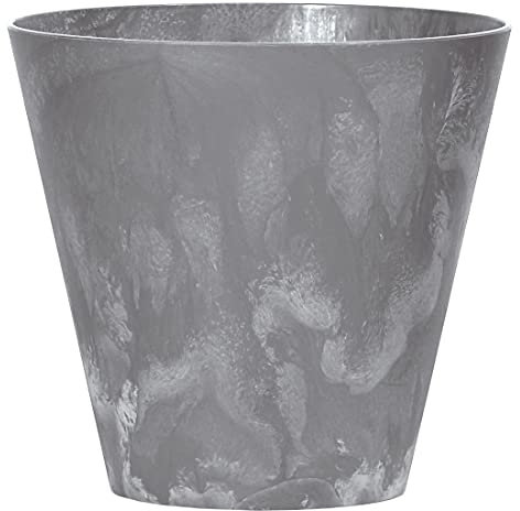 TUBUS BETON EFFECT 12L. Topf, Abmessungen (mm) 300x300x280, Farbe Marengo