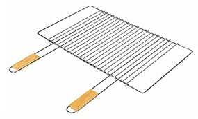 Grille coulissante 51x37 cm pour barbecue