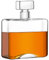 LSA International G1690-36-301 Cask Rectangle Decanter, Glass, 1000 milliliters, Transparent