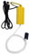Luftpumpe Aquarium USB Mini Sauerstoffpumpe Leise Oxygen Pump Energie Sparen Sauerstoff Bubbler mit Luftstein und Single Outlet Silikonschlauch 1W (Gelb)