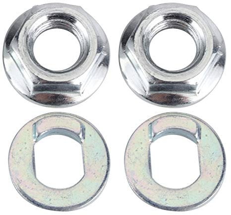 Kuuleyn Scooter Nuts, Scooter Front Wheel Nuts, Steel Alloy Scooter Nuts, Electric Scooter Front Motor Wheel Steel Alloy Nuts Replacement Fit for Xiaomi M365 PRO
