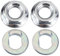 Kuuleyn Scooter Nuts, Scooter Front Wheel Nuts, Steel Alloy Scooter Nuts, Electric Scooter Front Motor Wheel Steel Alloy Nuts Replacement Fit for Xiaomi M365 PRO