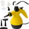 COSTWAY Handheld Steam Cleaner, Portable Pressurized Steamer with 9 Piece Accessories, Multi-purpos Chemical Free Cleaning Kit for Kitchen, Toilets, Windows, Auto, Carpet, Sofa (Yellow)