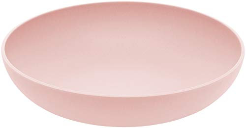 Magu Obstschale Biopolymer (100% Erdölfrei) rund 26cm modern - Obstkorb Kunststoff für Jede Küche kirschblüte rosa