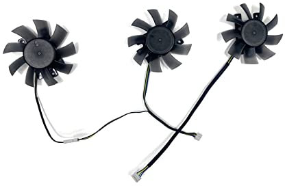 YALLS NUOVO 3PCS 65 MILLIMETRI 4PIN CF-12815S Ventola Di Raffreddamento RTX2080 2070 SUPER GPU VENTOLA Compatibile for Inno3D GeForce RTX 2070 SUPER Gaming RTX2080 TI SUPER (Color : 1lOT, Size : SPE